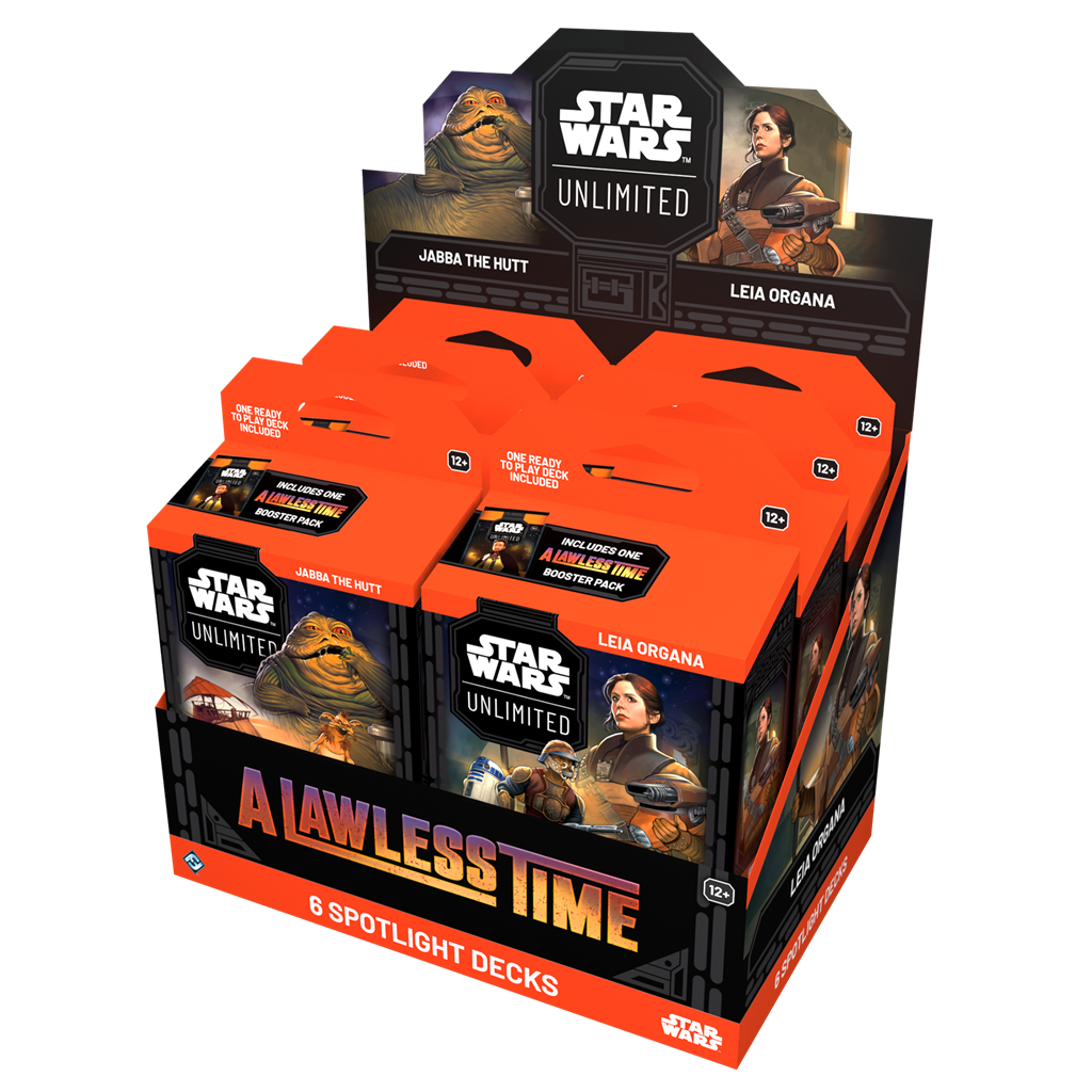 SWU A Lawless Time Spotlight Decks (2 mazos preconstruidos) - Star Wars Unlimited