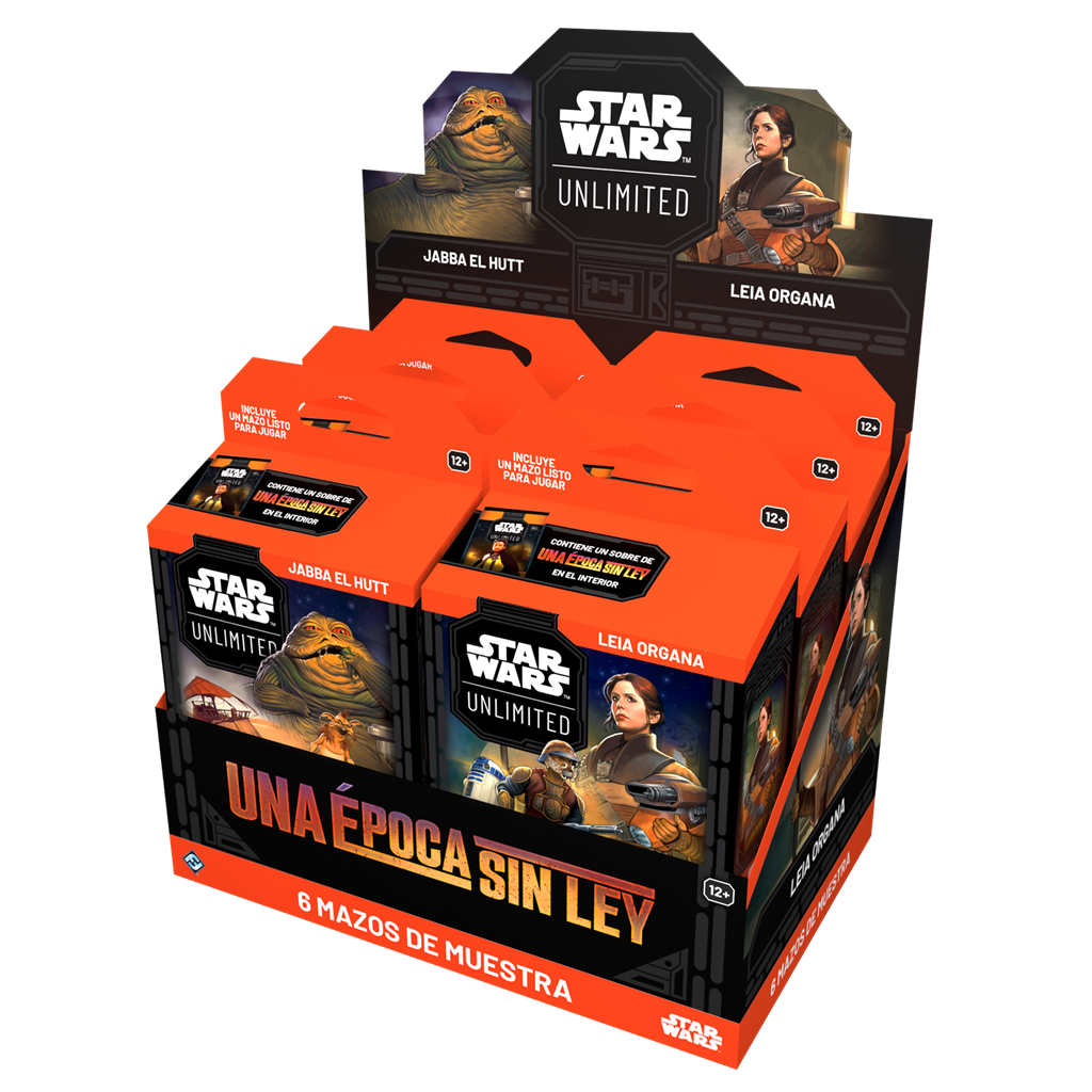 SWU Una Época Sin Ley Mazos de muestra (2 Mazos Preconstruidos) - Star Wars Unlimited