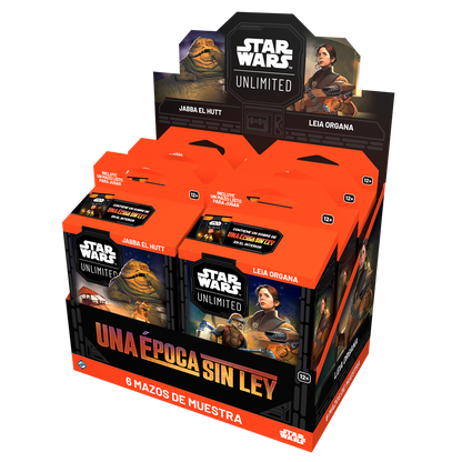 SWU Una Época Sin Ley Mazos de muestra (2 Mazos Preconstruidos) - Star Wars Unlimited