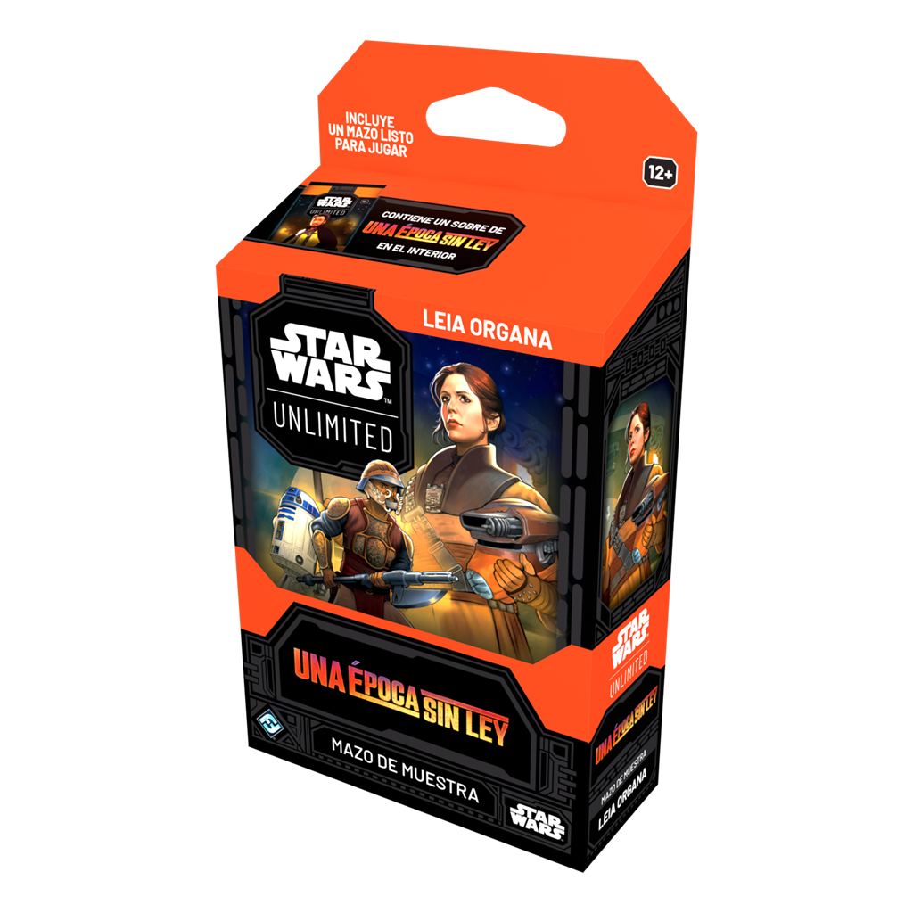 SWU Una Época Sin Ley Mazos de muestra (2 Mazos Preconstruidos) - Star Wars Unlimited