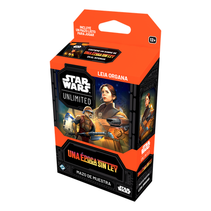 SWU Una Época Sin Ley Mazos de muestra (2 Mazos Preconstruidos) - Star Wars Unlimited