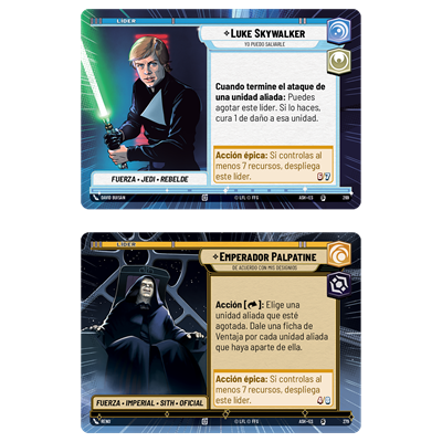 Presentación Star Wars Unlimited - Cenizas del Imperio