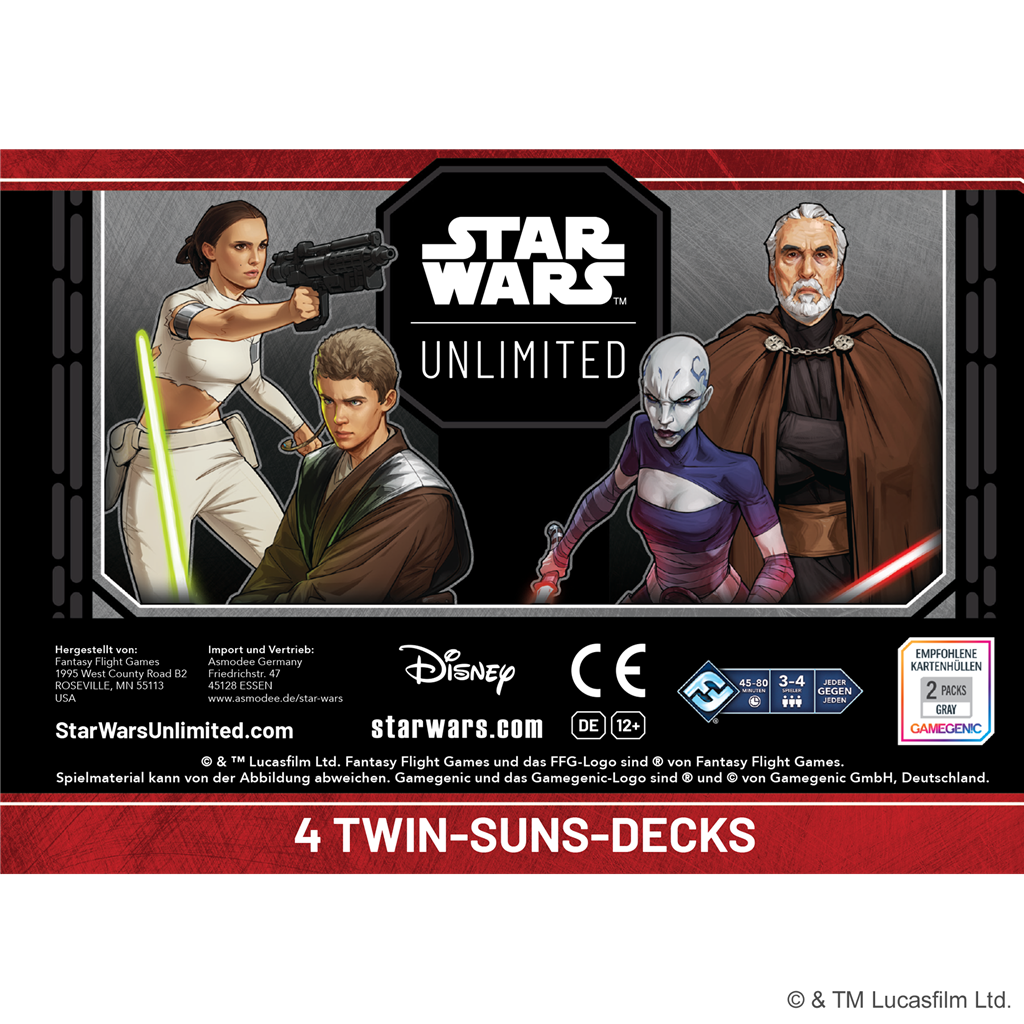 Star Wars Unlimited: Twin Suns Decks