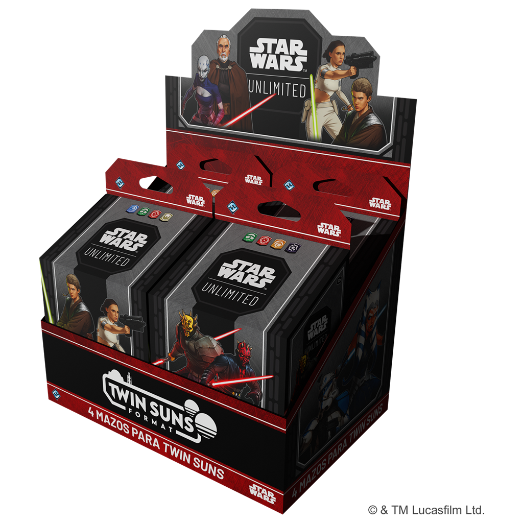 Star Wars Unlimited: Twin Suns Mazos de Inicio 2026