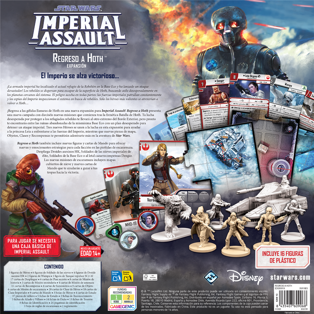 Star Wars Imperial Assault: Regreso a Hoth
