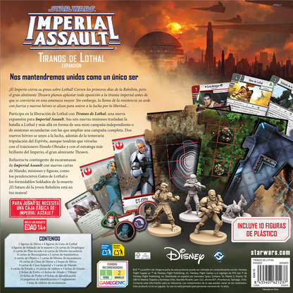 Star Wars Imperial Assault: Tiranos de Lothal