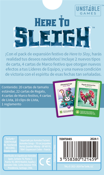 Here to Sleigh - Expansión Navideña de Here to Slay