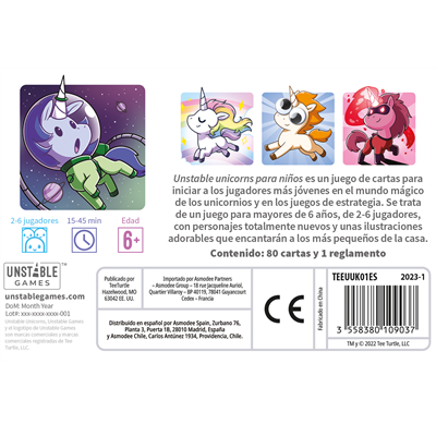 Unstable Unicorns para Niños