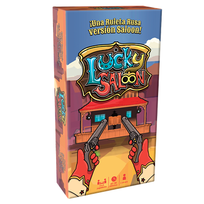 Lucky Saloon - Juego de Mesa del Salvaje Oeste