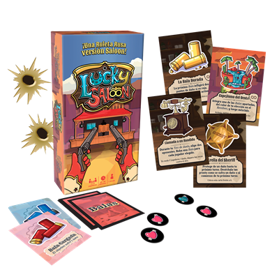 Lucky Saloon - Juego de Mesa del Salvaje Oeste