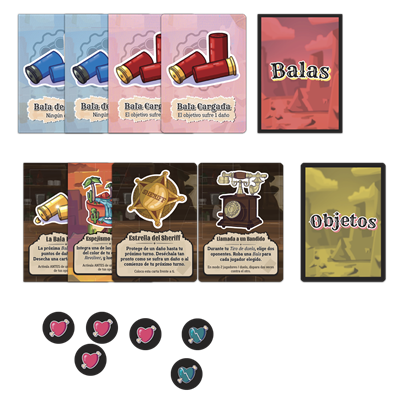 Lucky Saloon - Juego de Mesa del Salvaje Oeste