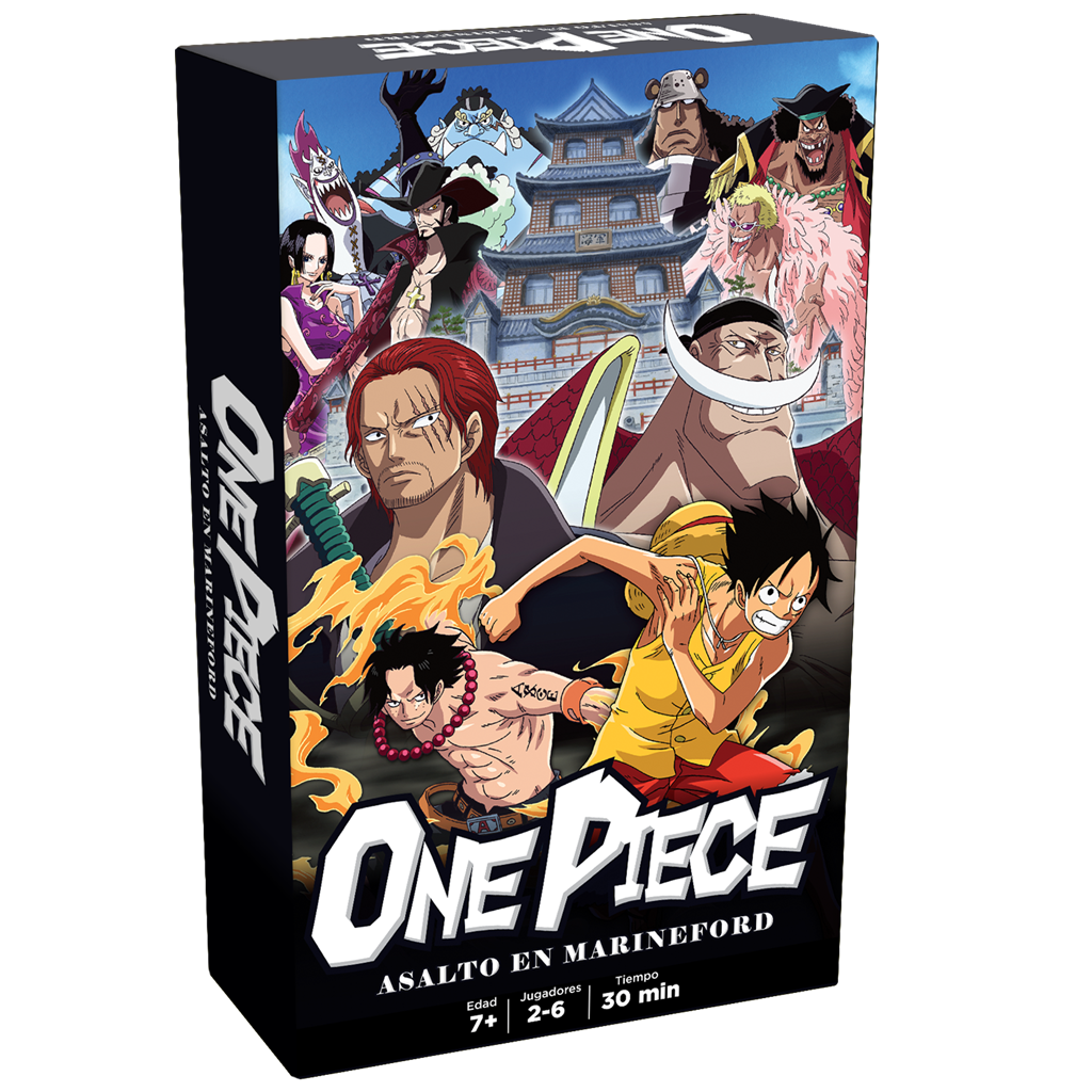 One Piece: Asalto a Marine Ford - Juego de Mesa de Estrategia