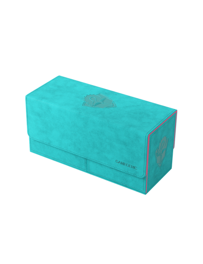 Gamegenic The Academic 133+ XL Teal/Pink - Carpeta Premium para Cartas