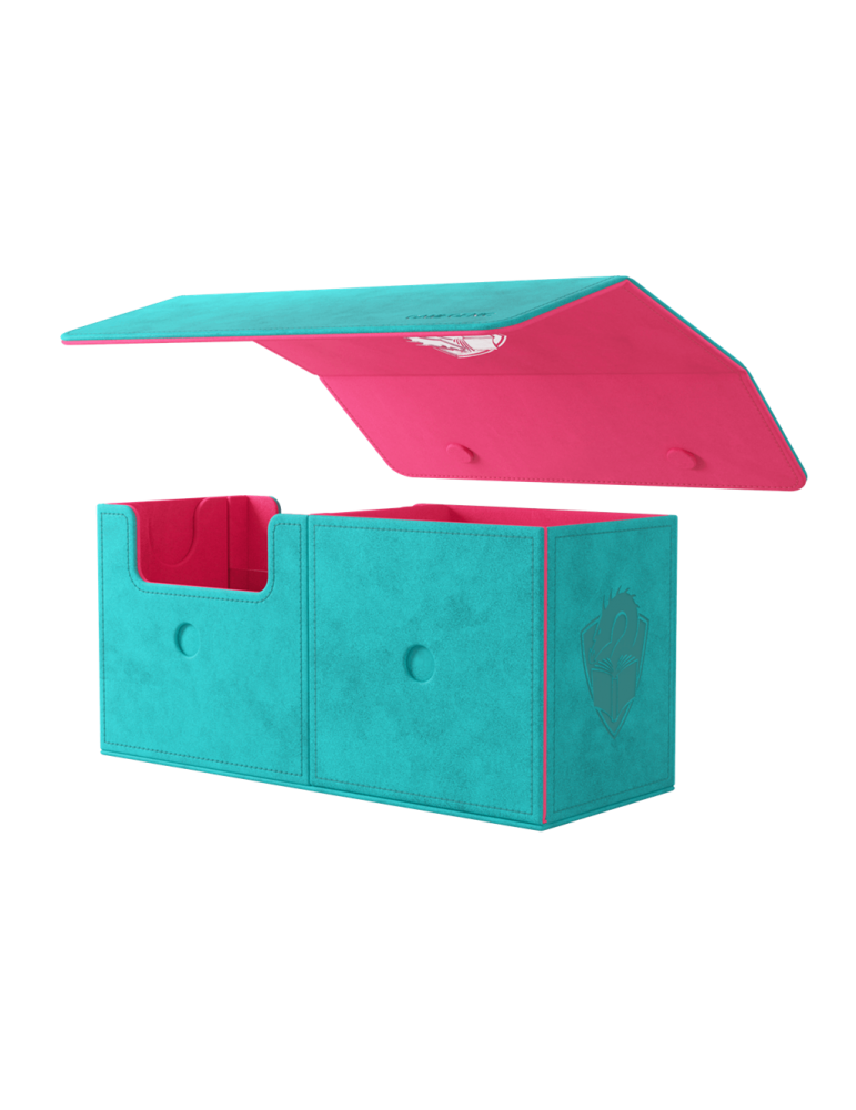 Gamegenic The Academic 133+ XL Teal/Pink - Carpeta Premium para Cartas