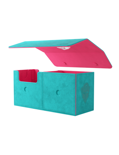 Gamegenic The Academic 133+ XL Teal/Pink - Carpeta Premium para Cartas