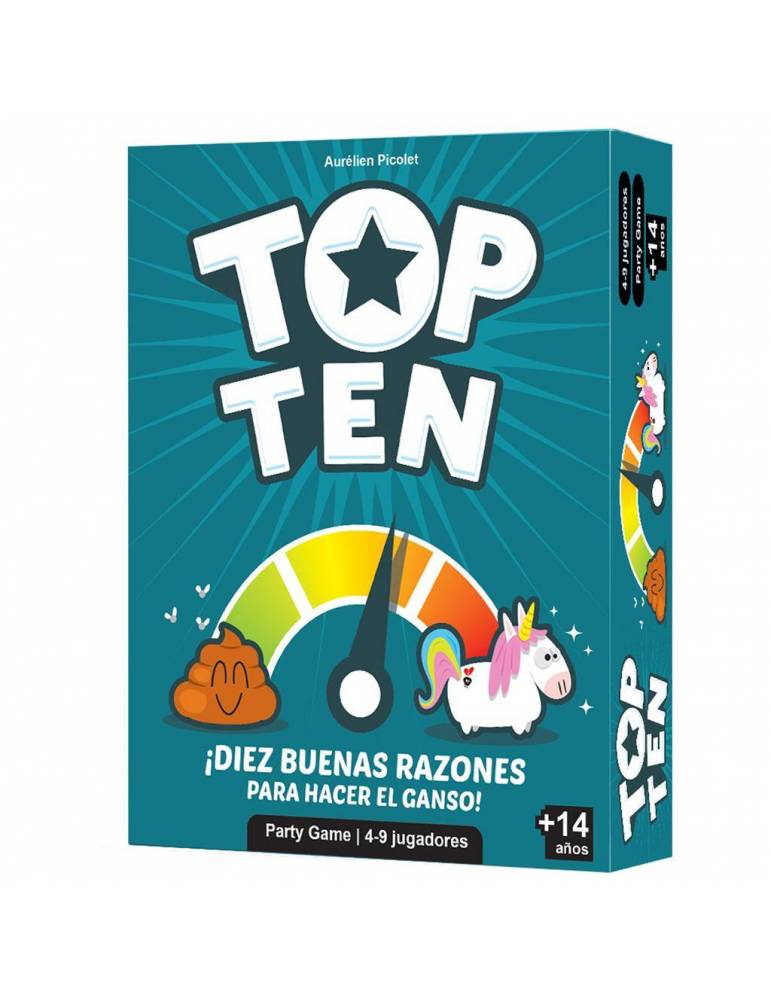 Top Ten - Juego de Mesa Cooperativo de Comunicación