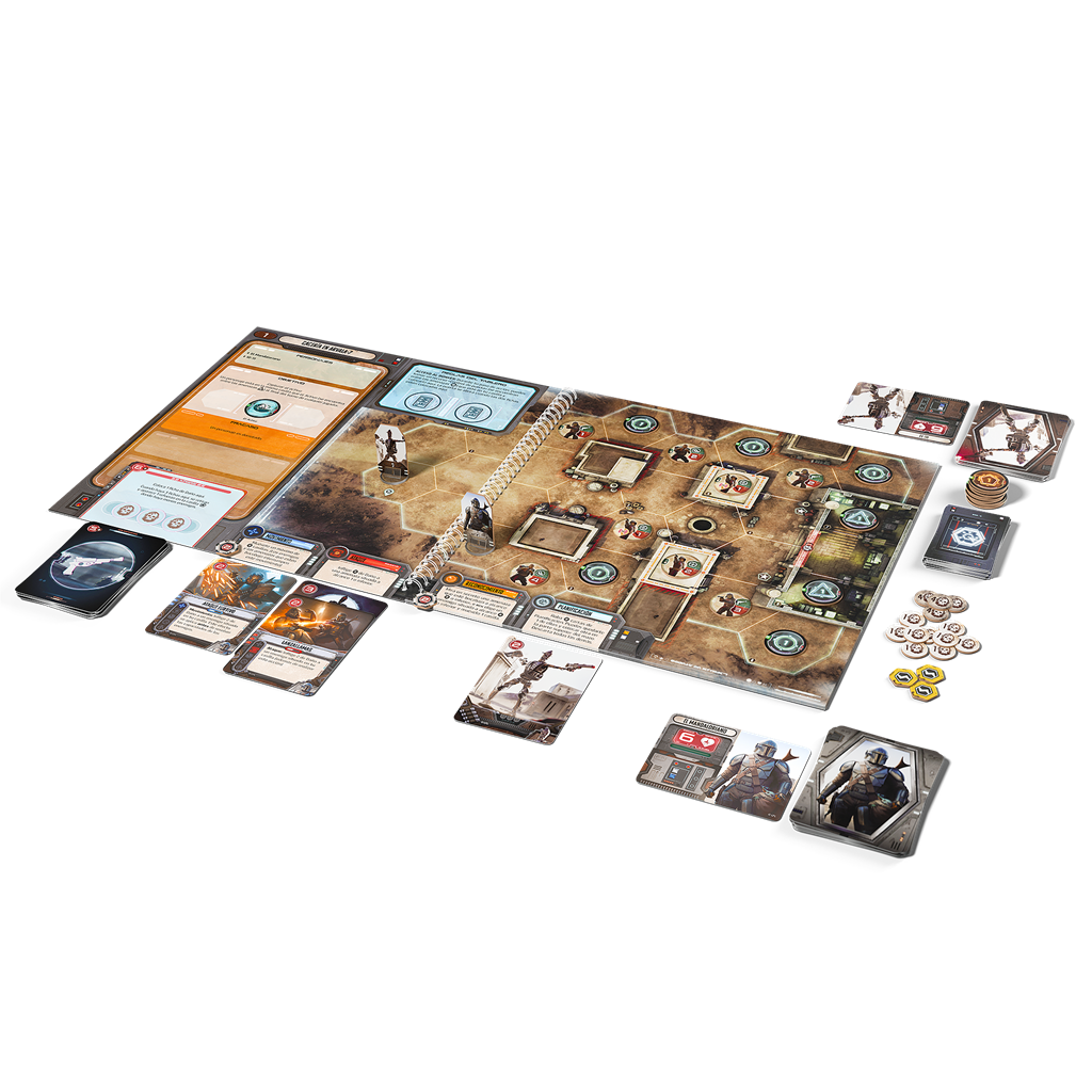 The Mandalorian: Adventures - Juego de Mesa Cooperativo Star Wars