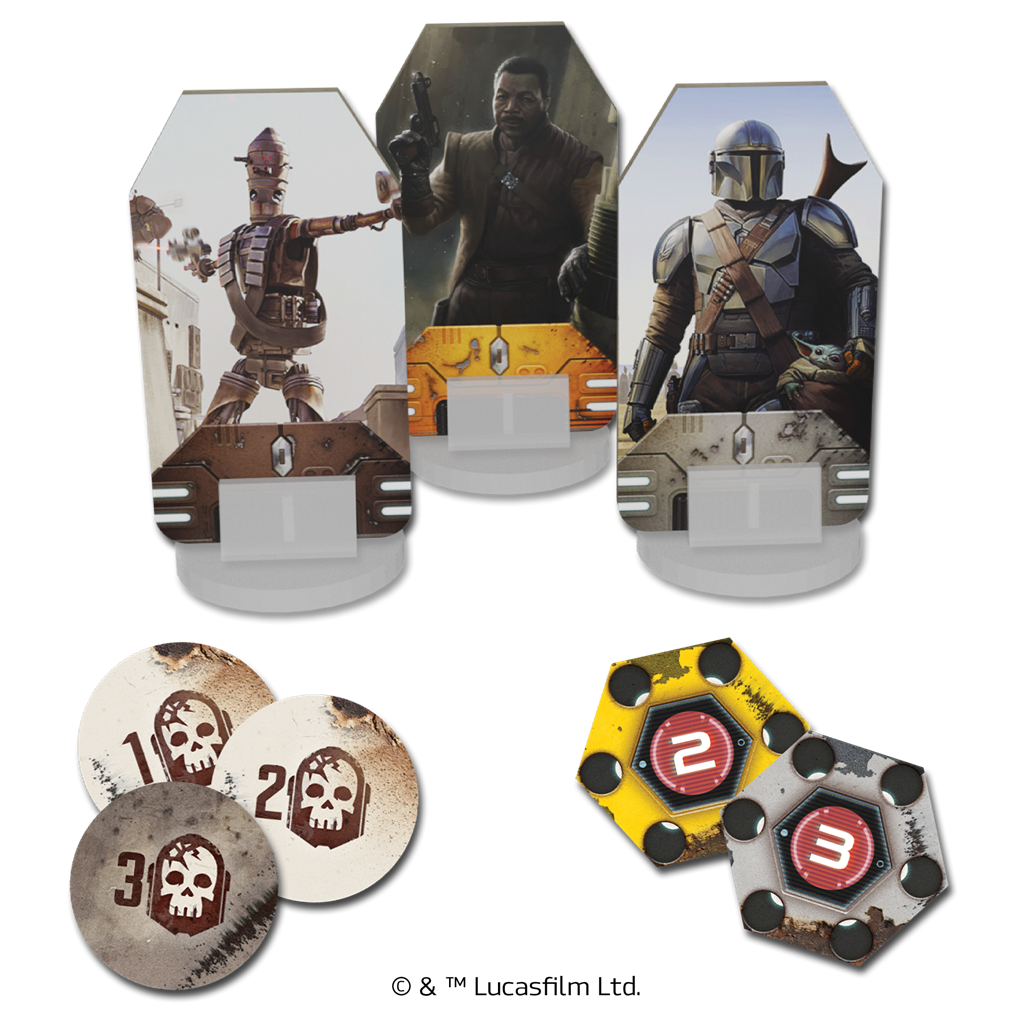 The Mandalorian: Adventures - Juego de Mesa Cooperativo Star Wars