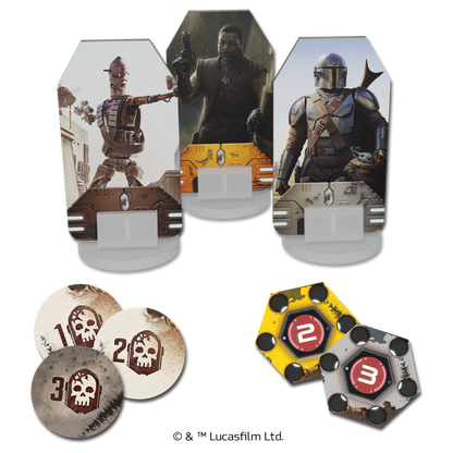 The Mandalorian: Adventures - Juego de Mesa Cooperativo Star Wars