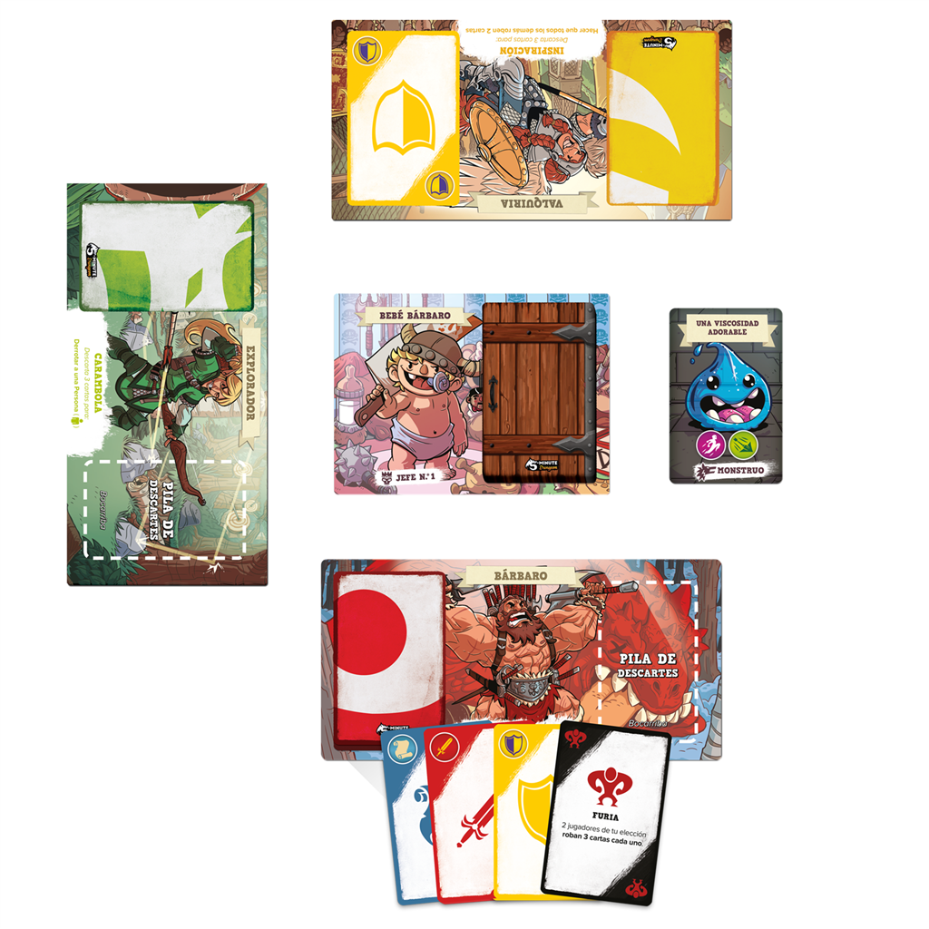 5 Minute Dungeon - Juego de Mesa Cooperativo de Aventuras
