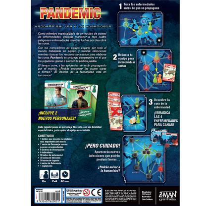 Pandemic - Juego de Mesa Cooperativo Estratégico