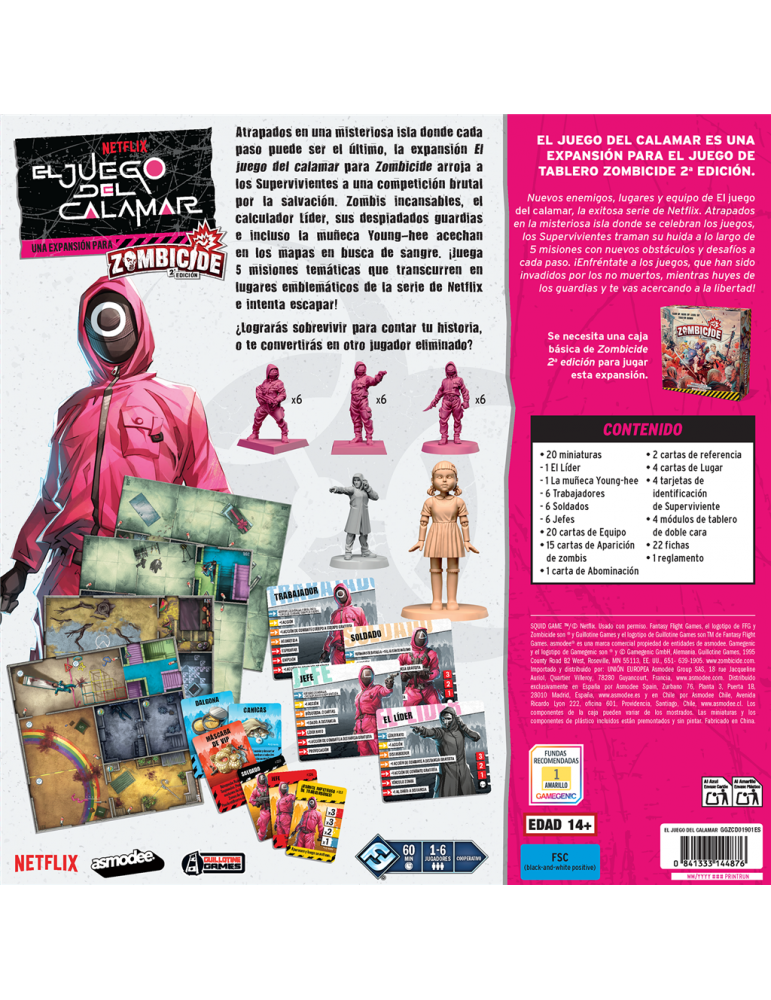 Zombicide 2E: El Juego del Calamar