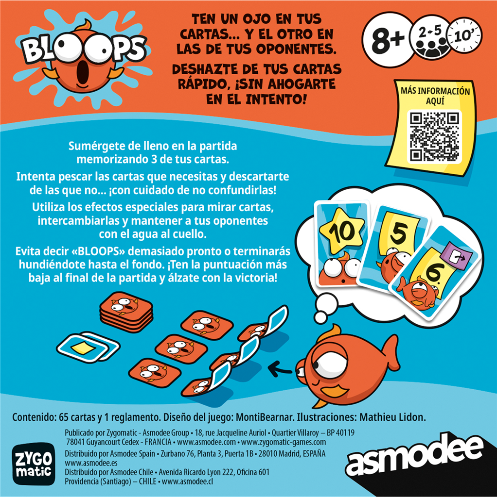 Bloops - Juego de Cartas de Comunicación y Risas