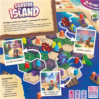Survive The Island - Juego de Mesa de Supervivencia y Estrategia