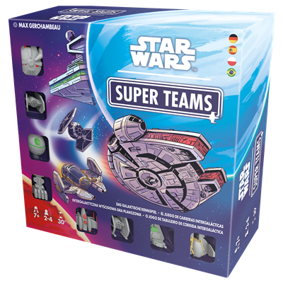 Star Wars Super Teams - Juego de Mesa Estratégico